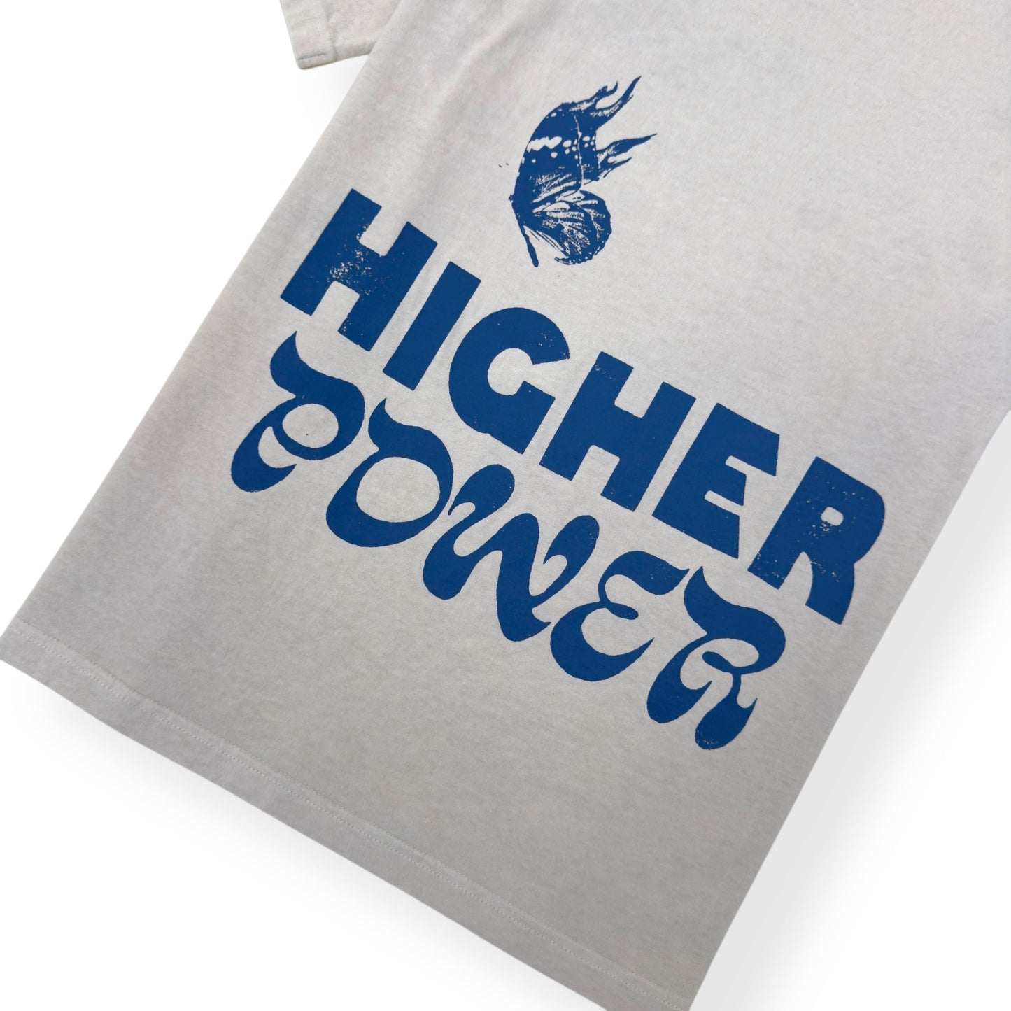HONOR THE GIFT HIGHER POWER T-SHIRT PIGMENT M | Medium, Grey
