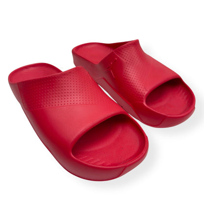 NIKE AIR JORDAN POST SLIDES UNIVERSITY RED UK11 | UK 11, Red