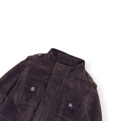 TOM FORD SUEDE LEATHER JACKET BROWN AGE2 | 2-3 years, Brown