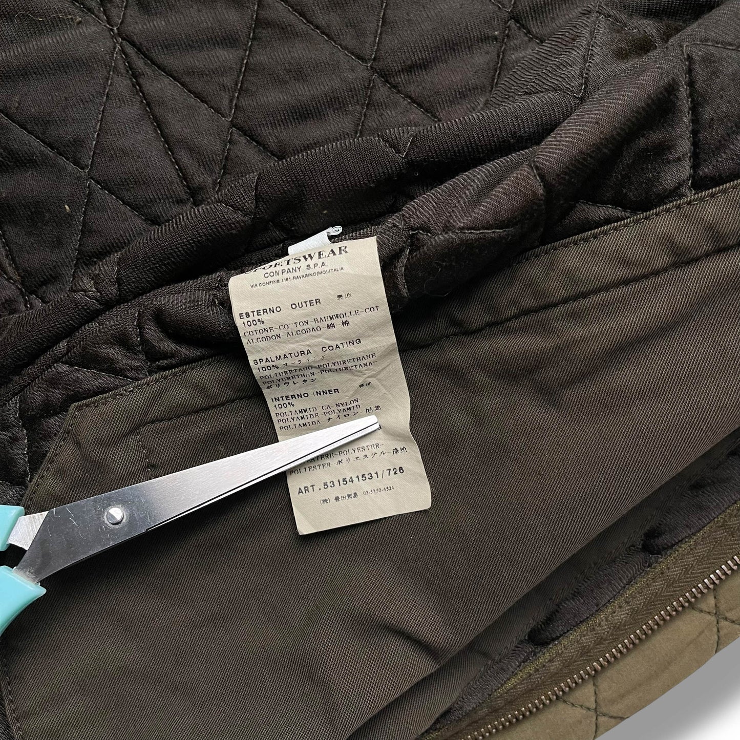 Stone Island Diamond Quilted Jacket (M)