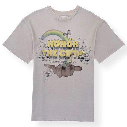 HONOR THE GIFT GRAPHIC T-SHIRT BEIGE M | Medium, Beige
