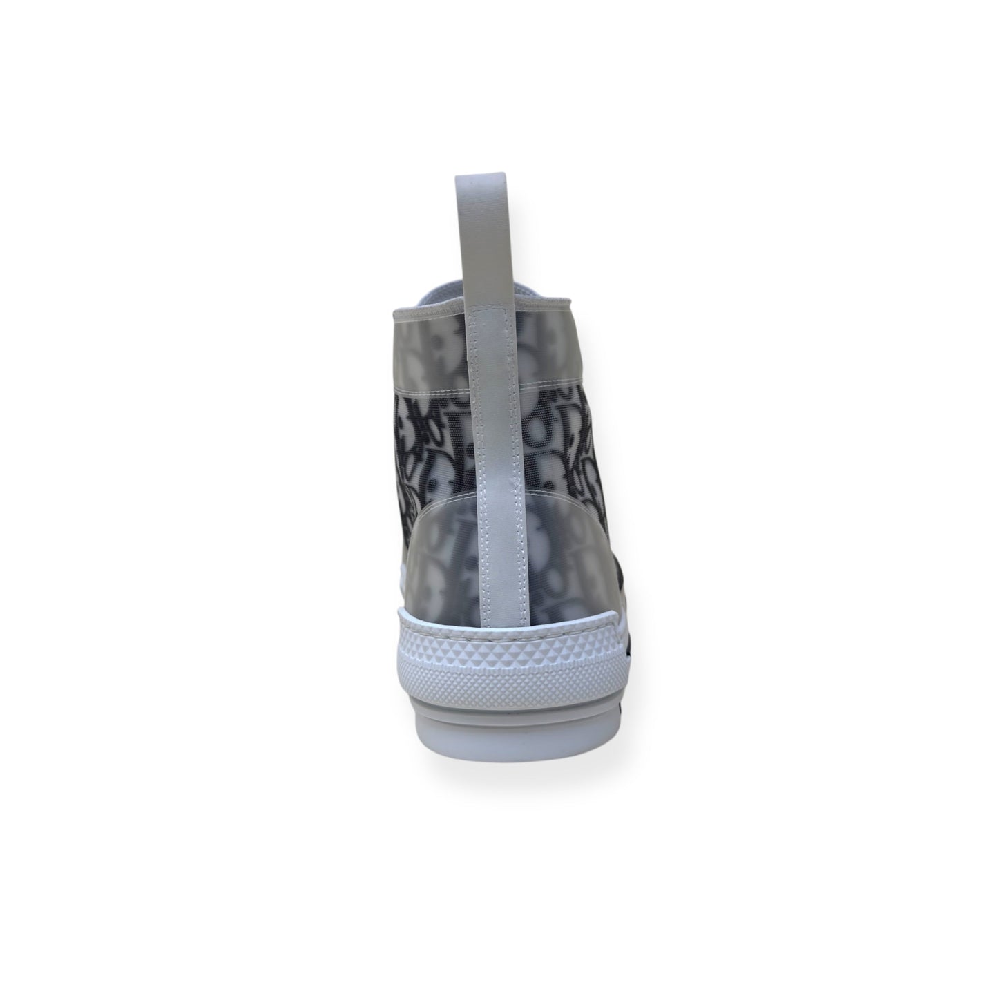 DIOR B23 OBLIQUE MONOGRAM HIGH-TOP SNEAKER BLACK / WHITE 43.5 /  UK9.5 | UK 9.5, Black