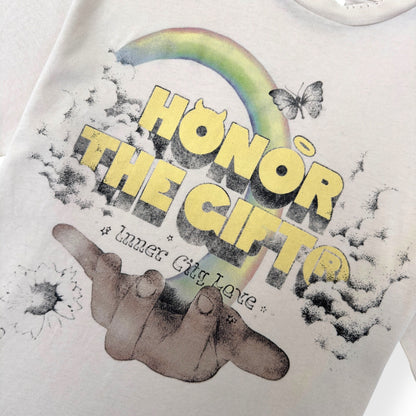 HONOR THE GIFT GRAPHIC T-SHIRT BEIGE M | Medium, Beige