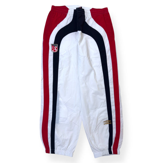 SUPREME X UMBRO TRACK PANTS WHITE / RED L | Large, Red