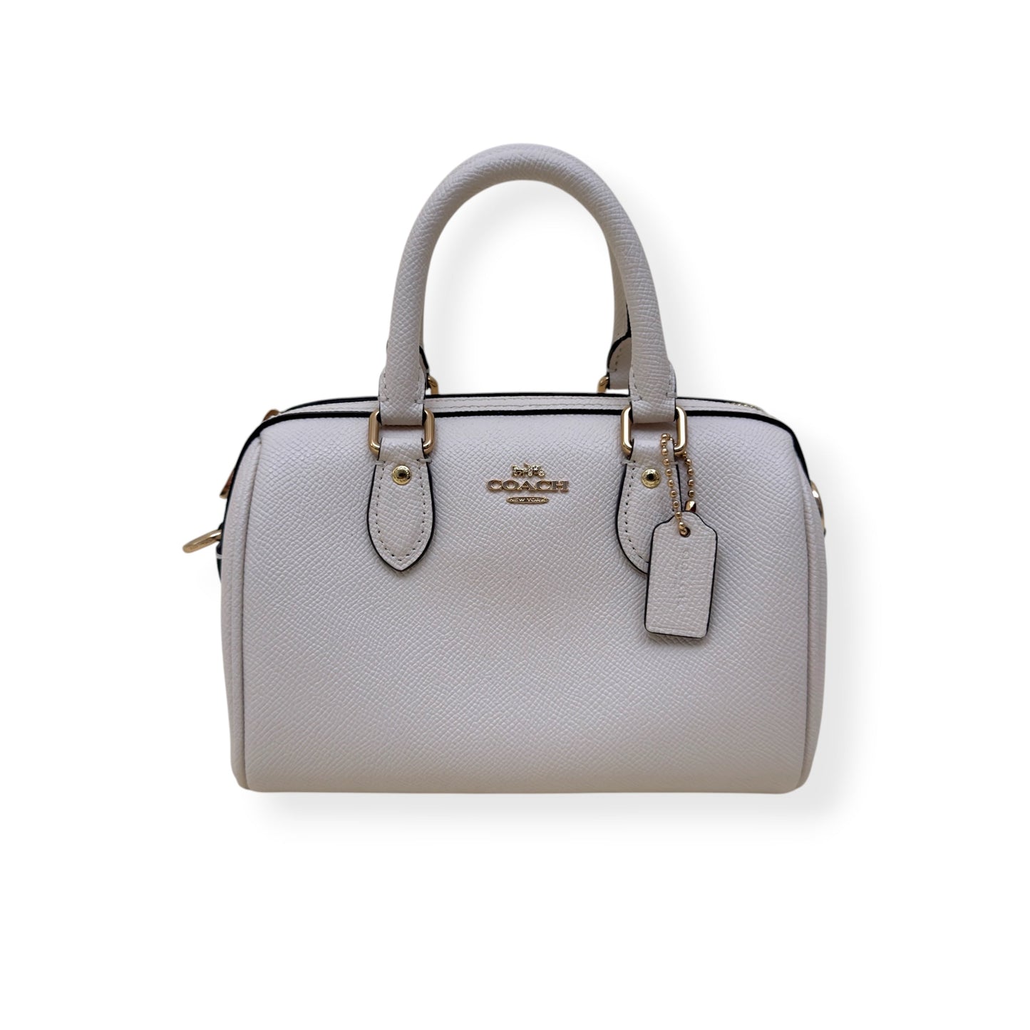 COACH LEATHER ROWAN CROSSBODY BAG CHALK MINI | O/S, Chalk