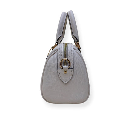 COACH LEATHER ROWAN CROSSBODY BAG CHALK MINI | O/S, Chalk