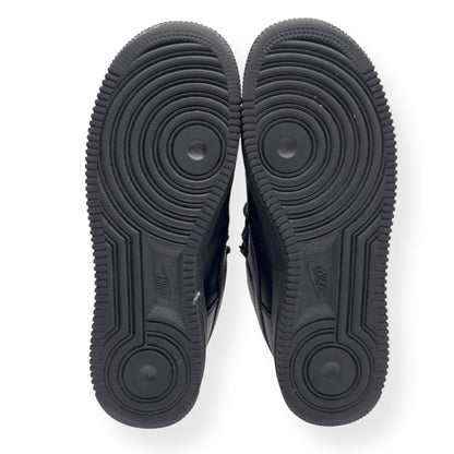 NIKE AIR FORCE 1 ROPE LACE SNEAKER BLACK UK7.5 | UK 7.5, Black