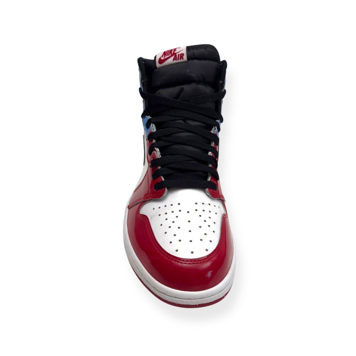 NIKE AIR JORDAN 1 RETRO HIGH SNEAKER FEARLESS UNC CHICAGO UK11 | UK 11, Red, Blue, White, Black