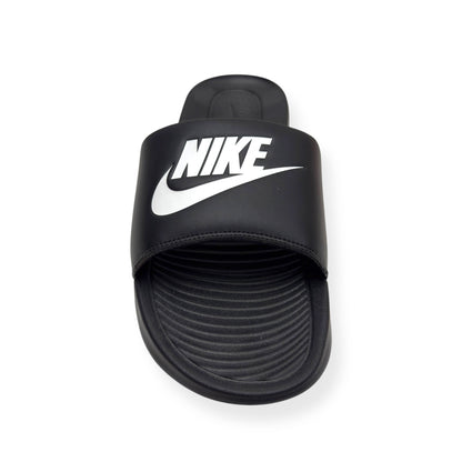NIKE VICTORI ONE SLIDES BLACK / WHITE UK11 | UK 11, Black