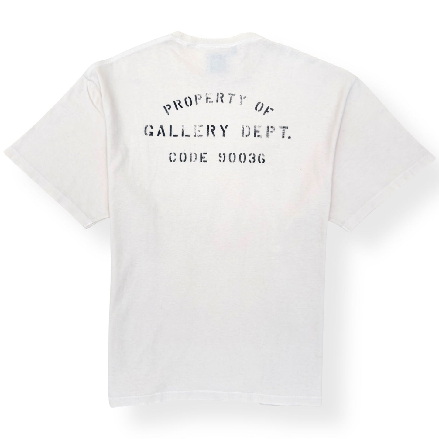GALLERY DEPT. POCKET LOGO T-SHIRT NATURAL XXL | XXL