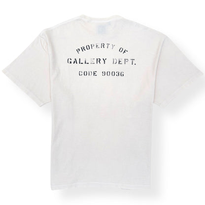 GALLERY DEPT. POCKET LOGO T-SHIRT NATURAL XXL | XXL