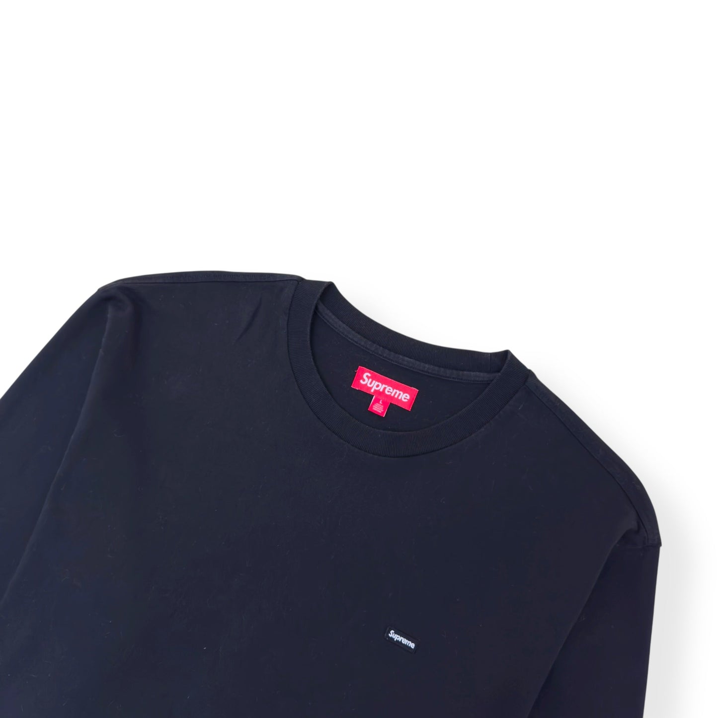 SUPREME SMALL BOX LOGO LONG-SLEEVE T-SHIRT BLACK L | Large, Black