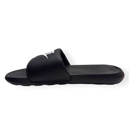 NIKE VICTORI ONE SLIDES BLACK / WHITE UK11 | UK 11, Black