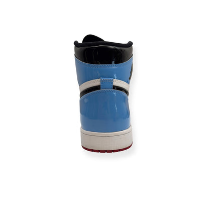 NIKE AIR JORDAN 1 RETRO HIGH SNEAKER FEARLESS UNC CHICAGO UK11 | UK 11, Red, Blue, White, Black