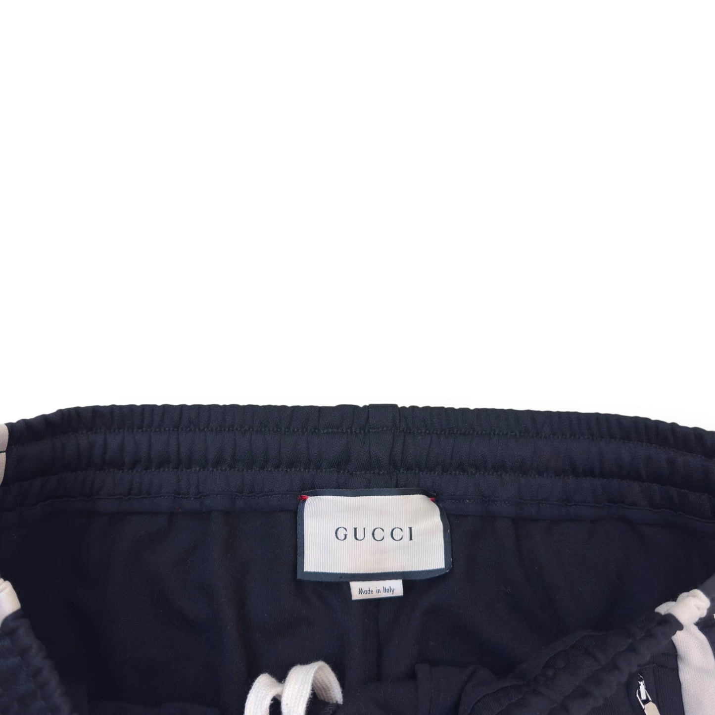 GUCCI TECHNICAL JERSEY TRACK PANTS BLACK / GREY M | Medium, Black
