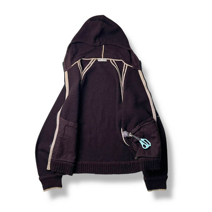 Vintage Stone Island Heavy Knit Jacket (XXL)