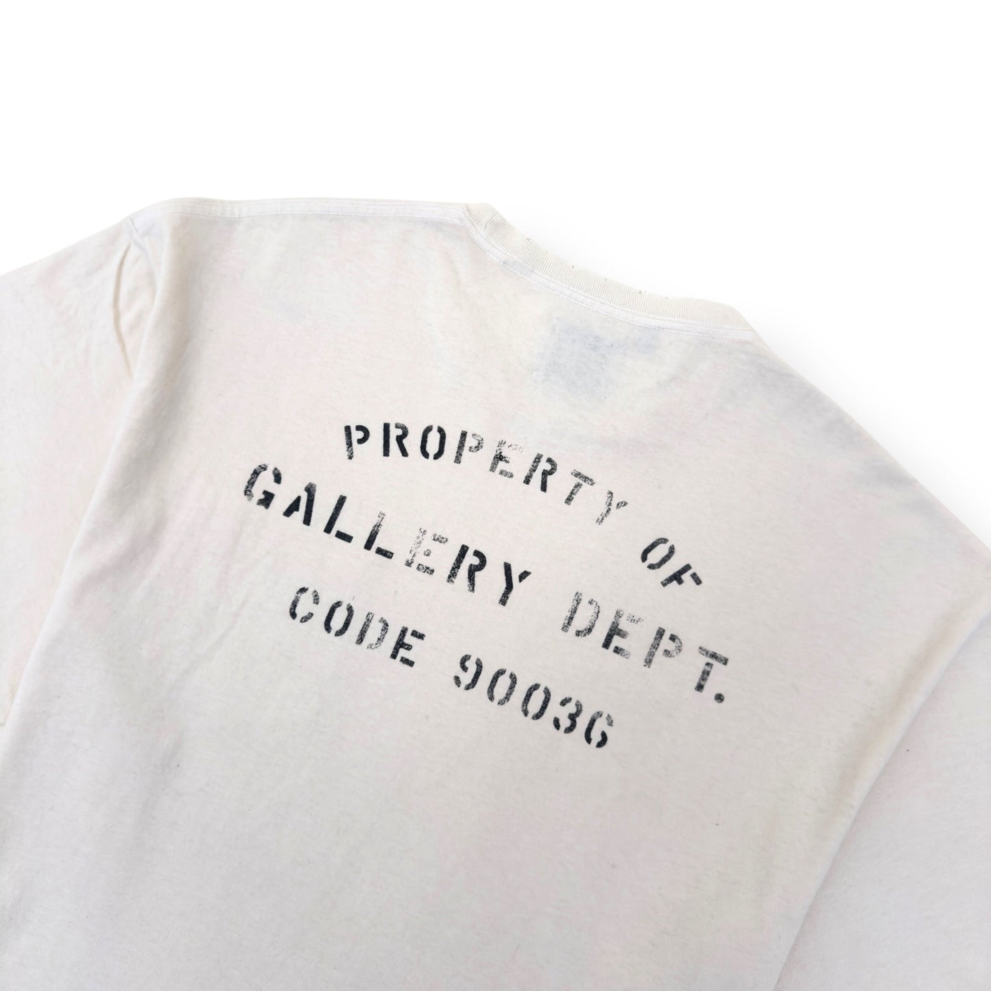 GALLERY DEPT. POCKET LOGO T-SHIRT NATURAL XXL | XXL