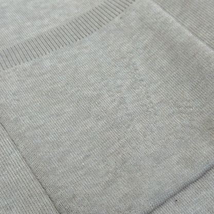 LOUIS VUITTON EMBOSSED LOGO SHORT-SLEEVE KNIT SHIRT CREAM XXL | XXL, Cream
