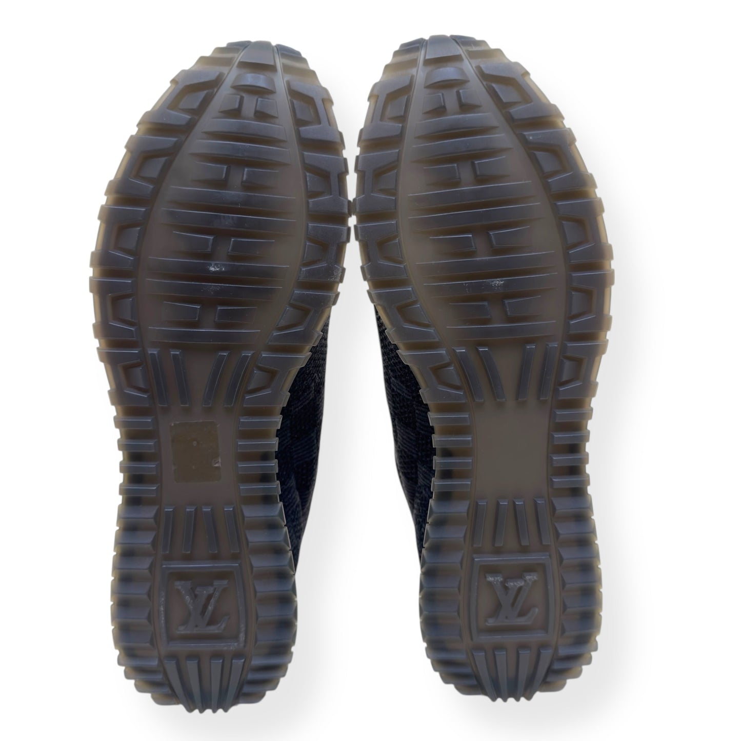 LOUIS VUITTON DAMIER MESH RUN AWAY SNEAKER BLACK UK9.5 | UK 9.5, Black
