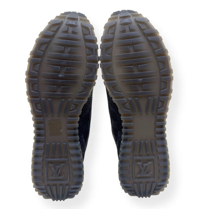 LOUIS VUITTON DAMIER MESH RUN AWAY SNEAKER BLACK UK9.5 | UK 9.5, Black
