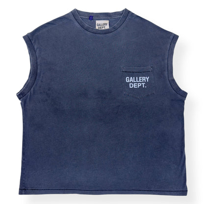 GALLERY DEPT. VINTAGE AUGI VEST GREY / WHITE L | Large, Grey