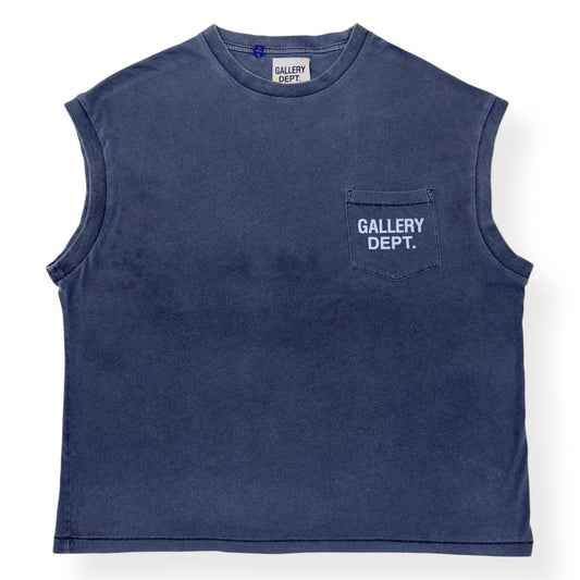 GALLERY DEPT. VINTAGE AUGI VEST GREY / WHITE L | Large, Grey