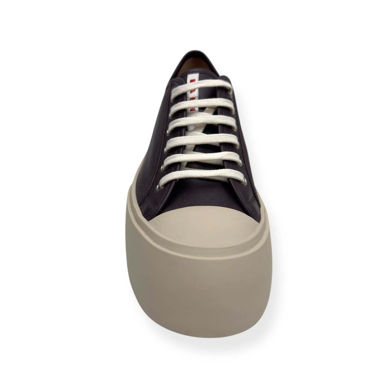 MARNI PABLO CALF LEATHER SNEAKER BROWN 45 / UK11 | UK 11, Brown