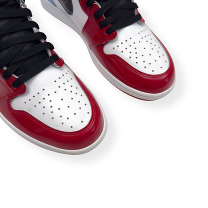 NIKE AIR JORDAN 1 RETRO HIGH SNEAKER FEARLESS UNC CHICAGO UK11 | UK 11, Red, Blue, White, Black