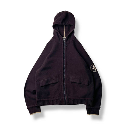 Vintage Stone Island Heavy Knit Jacket (XXL)