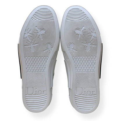 DIOR B23 OBLIQUE MONOGRAM HIGH-TOP SNEAKER BLACK / WHITE 43.5 /  UK9.5 | UK 9.5, Black