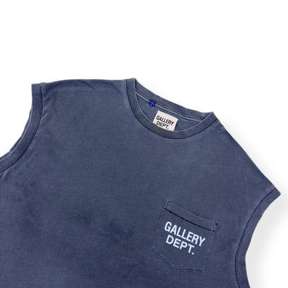 GALLERY DEPT. VINTAGE AUGI VEST GREY / WHITE L | Large, Grey