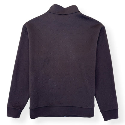 LOUIS VUITTON MONOGRAM FLEECE TRACKSUIT JACKET BROWN XXL | XXL, Brown