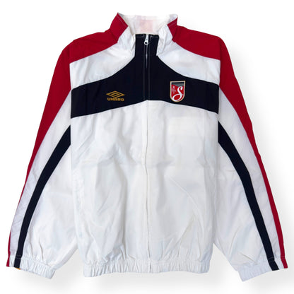 SUPREME X UMBRO TRACK JACKET WHITE / RED L | Large, Red