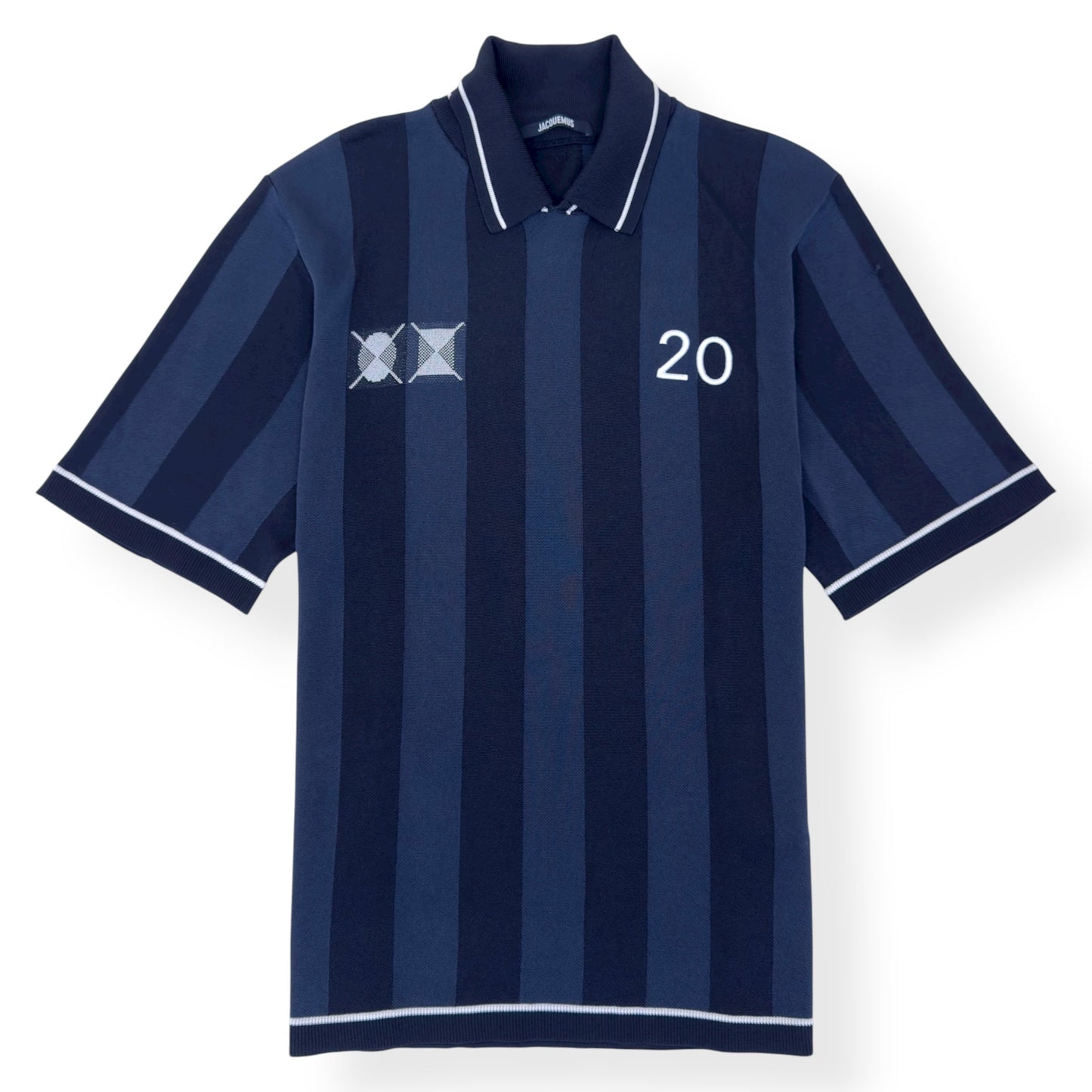 JACQUEMUS THE LIGA POLO SHIRT DARK NAVY M | Medium, Navy