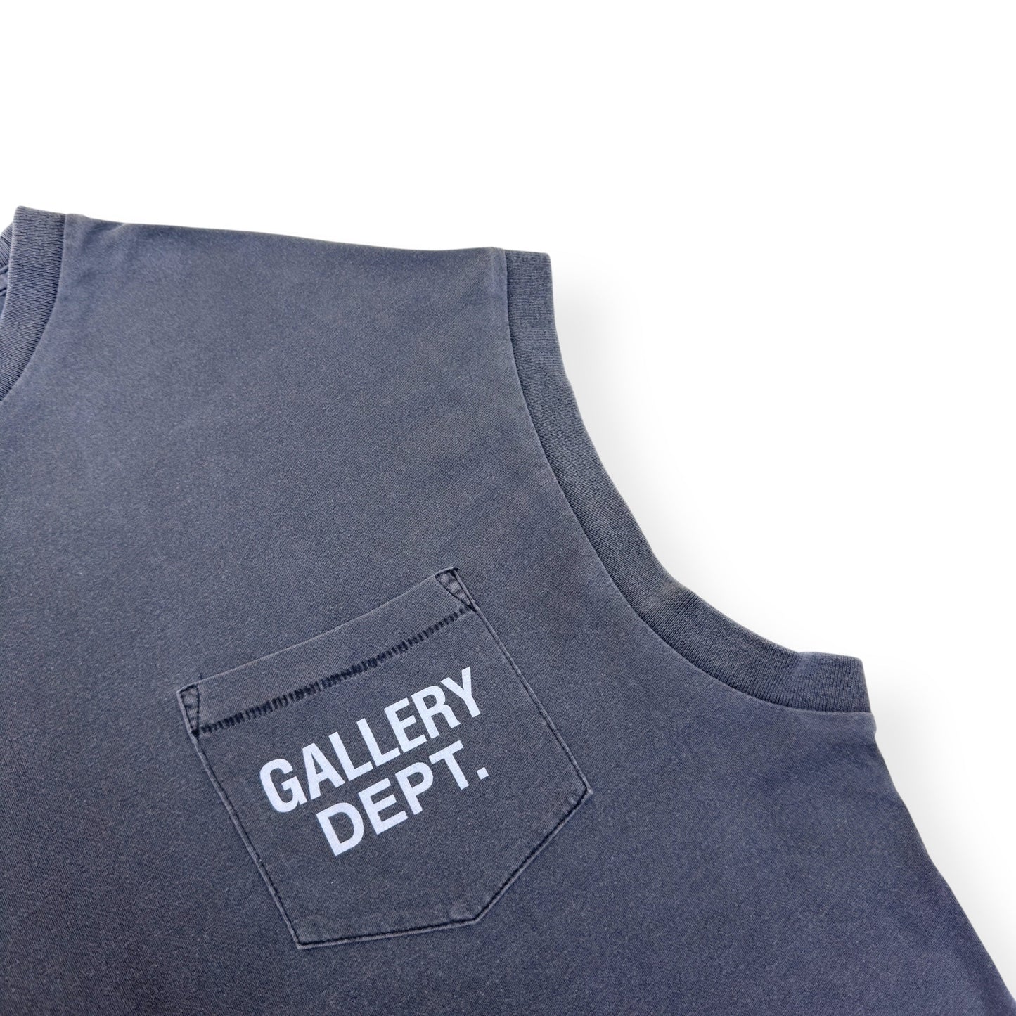 GALLERY DEPT. VINTAGE AUGI VEST GREY / WHITE L | Large, Grey