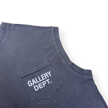 GALLERY DEPT. VINTAGE AUGI VEST GREY / WHITE L | Large, Grey