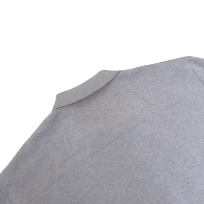 LOUIS VUITTON EMBOSSED LOGO SHORT-SLEEVE KNIT SHIRT CREAM XXL | XXL, Cream