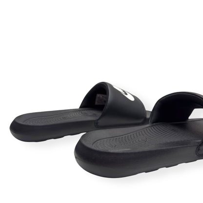 NIKE VICTORI ONE SLIDES BLACK / WHITE UK11 | UK 11, Black