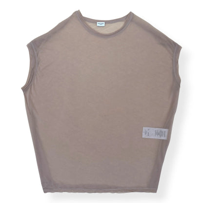 SAINT LAURENT COTTON VEST BEIGE XL | XL, Beige