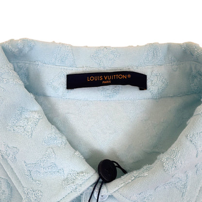 LOUIS VUITTON TYLER THE CREATOR MONOGRAM POLO SHIRT BABY BLUE XXL | XXL, Blue