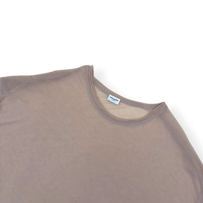 SAINT LAURENT COTTON VEST BEIGE XL | XL, Beige