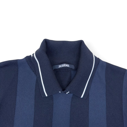 JACQUEMUS THE LIGA POLO SHIRT DARK NAVY M | Medium, Navy