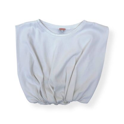 JOHANNA ORTIZ MACHAKOS CROPPED TOP ECRU M | Medium, Ecru