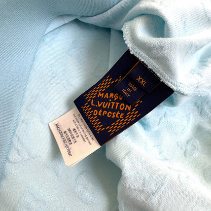 LOUIS VUITTON TYLER THE CREATOR MONOGRAM POLO SHIRT BABY BLUE XXL | XXL, Blue