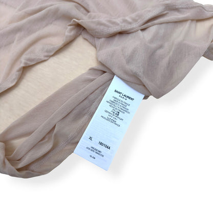 SAINT LAURENT COTTON VEST BEIGE XL | XL, Beige
