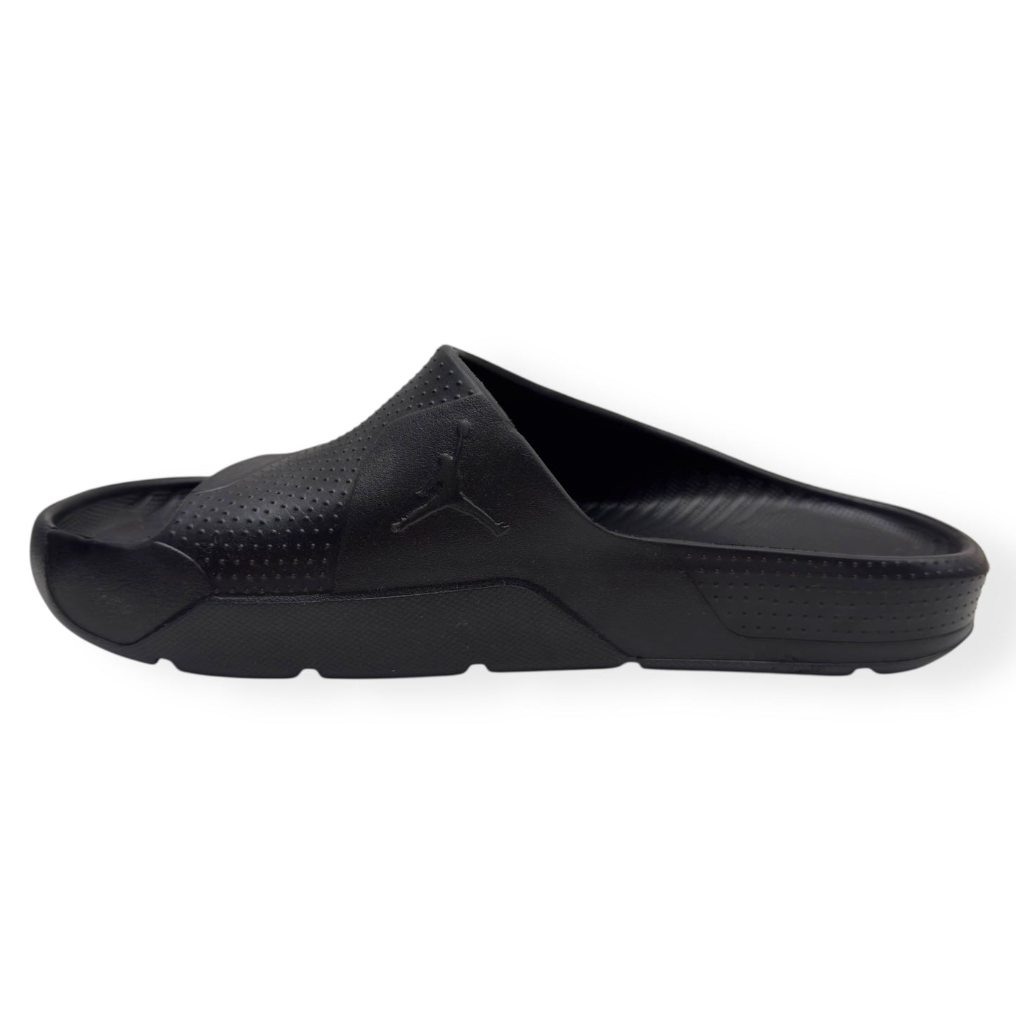 NIKE AIR JORDAN POST SLIDES BLACK UK11 | UK 11, Black