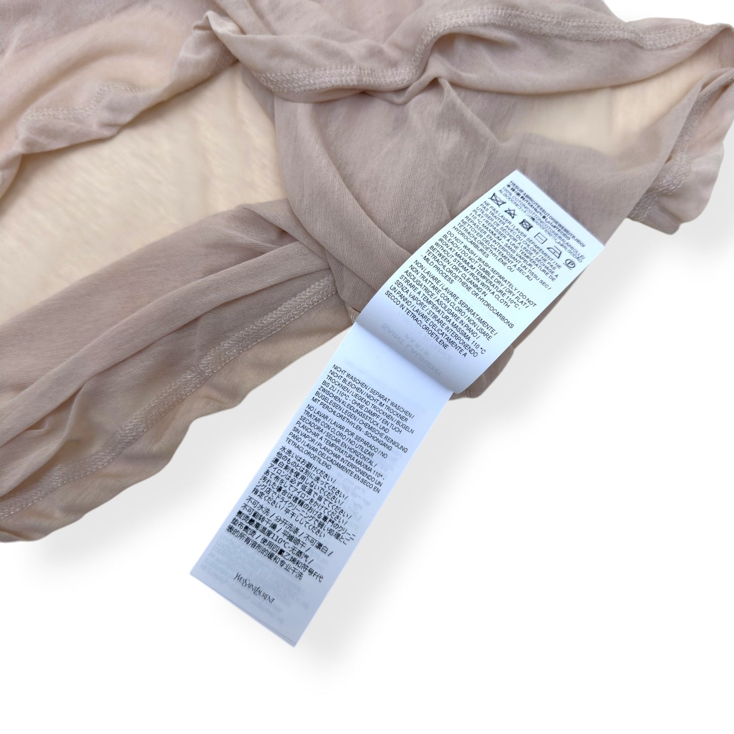 SAINT LAURENT COTTON VEST BEIGE XL | XL, Beige