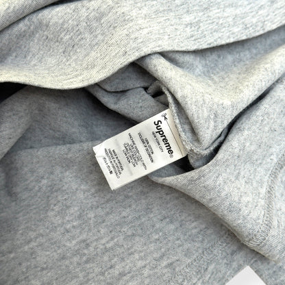 SUPREME SMALL BOX LOGO COTTON T-SHIRT GREY / RED L | Large, Grey