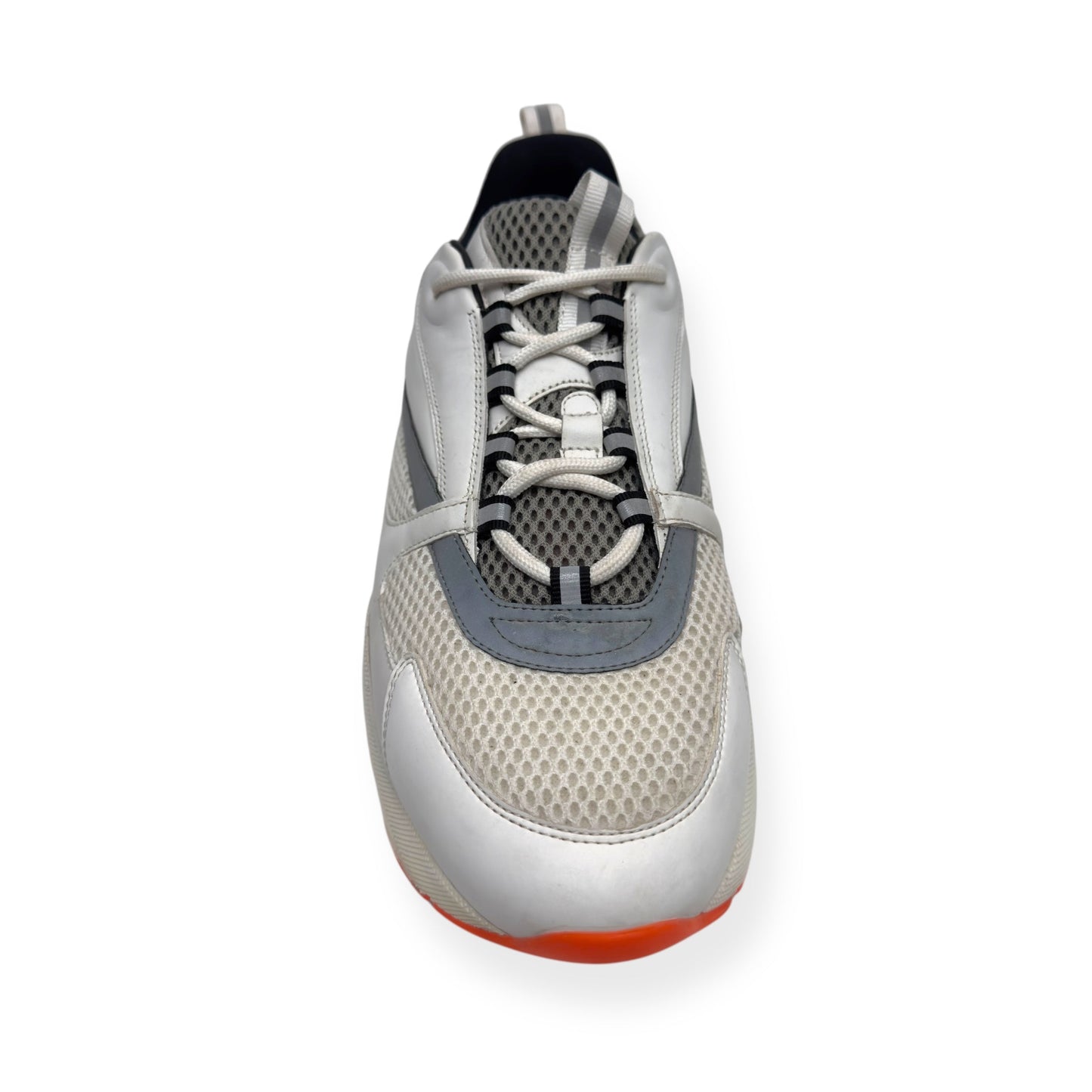 DIOR B22 SNEAKER WHITE / ORANGE 44 / UK10 | UK 10, Orange
