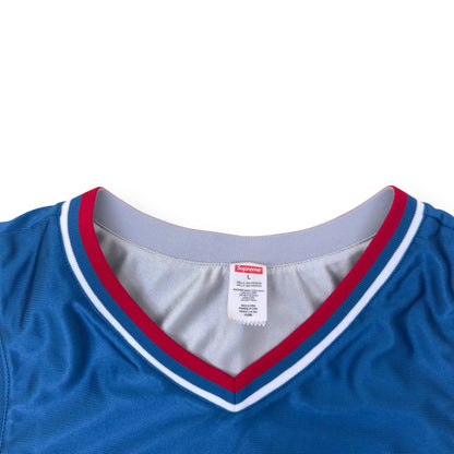 SUPREME REVERSIBLE BASKETBALL JERSEY BLUE / RED / WHITE L | Large, Multicoloured